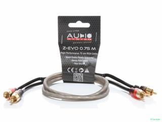 AUDIO SYSTEM Z-EVO 0,75M 75CM-ES RCA KÁBEL