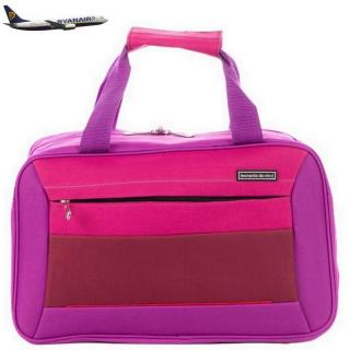 Leonardo Da Vinci fedélzeti táska Ryanair ingyenes méret 40x20x25 cm cm, lila-pink színben