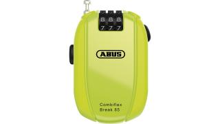 ABUS Combiflex Brake kábel számzáras kerékpár lakat - sárga