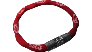 ABUS Steel-O-Chain 8808C láncos számzáras kerékpár lakat - piros