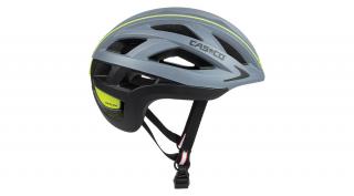 CASCO Cuda 2 Strada kerékpáros sisak - szürke/fekete/sárga