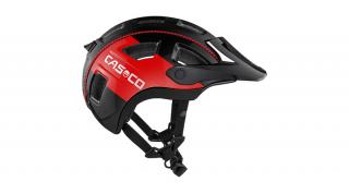 CASCO MTBE 2 kerékpáros sisak - fekete/piros