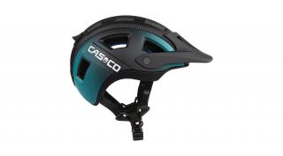 CASCO MTBE 2 kerékpáros sisak - fekete/türkiz