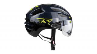 CASCO SPEEDairo 2 RS kerékpáros sisak fotokromatikus lencsével - éjkék