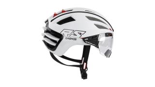 CASCO SPEEDairo 2 RS kerékpáros sisak fotokromatikus lencsével - fehér/fekete