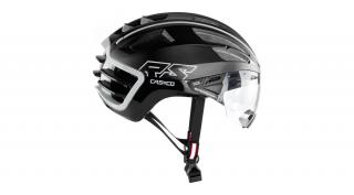 CASCO SPEEDairo 2 RS kerékpáros sisak fotokromatikus lencsével - fekete/fehér