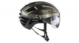 CASCO SPEEDairo 2 RS kerékpáros sisak fotokromatikus lencsével - homokszínű