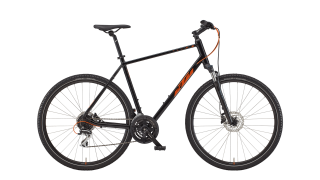 KTM X-Life Track férfi cross trekking kerékpár 2022 - fekete/narancs