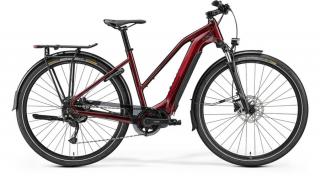 MERIDA eSPRESSO 400 S EQ elektromos kerékpár - bordó