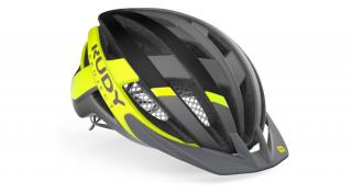 RUDY PROJECT Venger Cross kerékpáros sisak - szürke/neon sárga