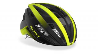 RUDY PROJECT Venger kerékpáros sisak - neonsárga/fekete