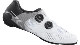 SHIMANO RC702 országúti kerékpáros cipő - fehér