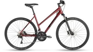STEVENS 6X női cross trekking kerékpár 2023 - piros