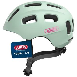 Abus Youn-I 2.0 kerékpáros sisak,  M  52-57 - menta (iced mint)