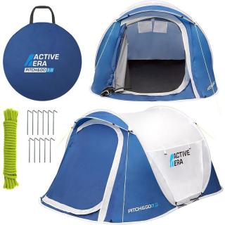 Active Era Pitch and Go 3.0 kétszemélyes pop-up sátor - fehér/kék (PT-04)