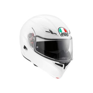 AGV Compact ST Solid Plk  S -es motoros bukósisak, E22.05, 55-56cm - fehér