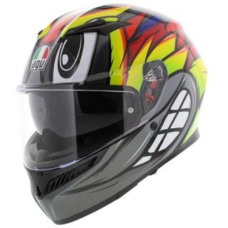 AGV K3 Birdy 2.0  M -es motoros bukósisak, E22.06, 57-58cm - többszínű (CB153873 WQT)