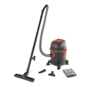 Black&amp;Decker száraz-nedves porszívó 20L, 1200W + kisgép csatlakozó (BXVC20PTE)