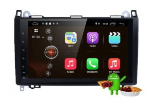 CARPLAY 8259 6/128GB 2 DIN Android fejegység, 9  érintőkijelzővel, tolatókamerával, Mercedes...