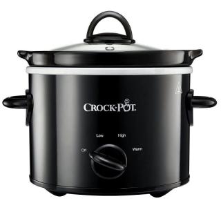 Crockpot CSC080 elektromos lassú főző, 1.8lit, 100W - fekete (2126764)