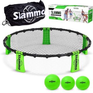 GoSports Slammo Spikeball labdajáték készlet, hordzsákban