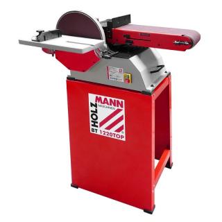 Holzmann BT1220TOP szalag- és korongcsiszoló, 750W, 254 mm, 230V - piros