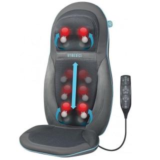 HoMedics GEL masszázsülés, shiatsu masszázshoz, fűtéssel, 220V, távirányítóval (SGM-1600H-EUX)...