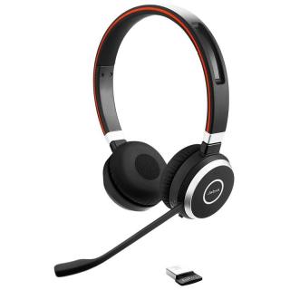 Jabra Evolve 65 SE MS Stereo vezeték nélküli fejhallgató, mikrofonnal (6599-833-309)