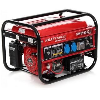 Kraft&amp;Dele KD115 önindítós benzines áramfejlesztő, 2500W (KW6500JCE) - használt