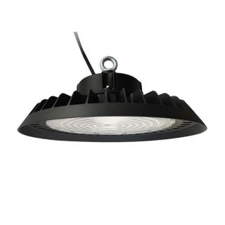 LEDX I2M-L240 függeszthető mennyezeti led lámpa, dimmelhető, 240W, 4000K, IP65, 32x17cm - fekete