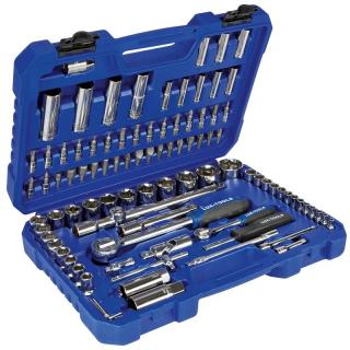 LUX Classic 1/2  és 1/4  csavarkulcs készlet 94 db-os, szállítókofferben (398644)