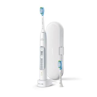 Philips Sonicare ExpertClean 7300 elektromos fogkefe, 3 program, 2 fej, Bluetooth - fehér/ezüst (...