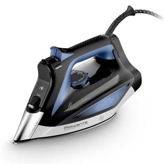 Rowenta DW7320D1 gőzölős vasaló, 2700W, 0.3L, kerámia talp - fekete/kék
