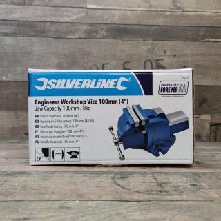 Silverline Tools 792427 párhuzamos satu, 100mm/4 , 8kg