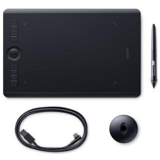 Wacom Intuos Pro Medium digitalizáló tábla, 5080 lpi 224x148mm, USB/Bluetooth - fekete (PTH-660-N...