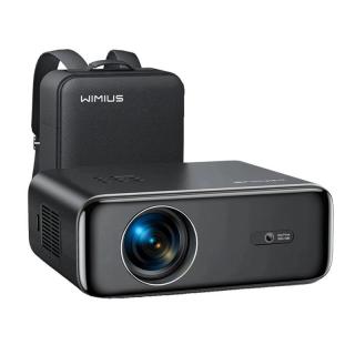 Wimius P62 4K WiFi projektor, bluetooth, távirányítóval, 4D trapézkorrekcióval, automata élességá...