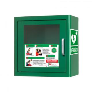 Arky zöld beltéri riasztós defibrillátor szekrény (Beltéri)