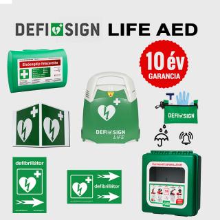 Ipari csomag: DefiSign LIFE automata defibrillátor (10 (tíz))