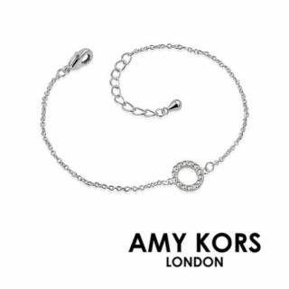 Amy Kors London® Luna Coterie - Ezüst színű Karkötő cirkónia kristályos dísszel