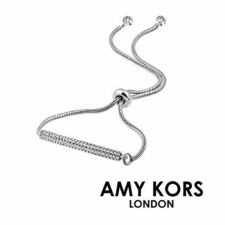 Amy Kors London® Luna Kelne - Ezüst színű Karkötő cirkónia kristályos dísszel