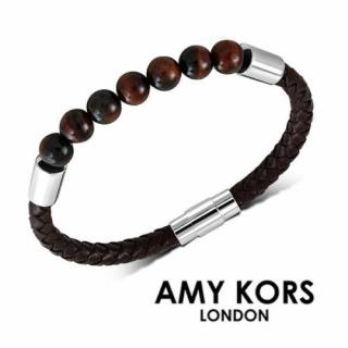 Amy Kors London® Moments Brown - Bőr karkötő