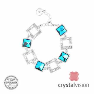 "Bermuda" - Swarovski® kristályos karkötő