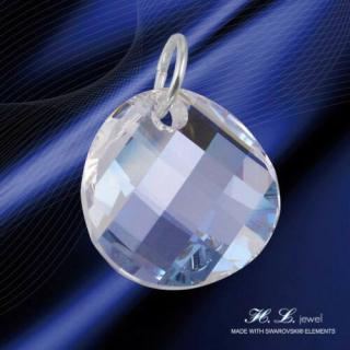 H. L. Jewel Swarovski® kristályos medál - Moonlight Crystal