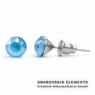 Jazzy kék Swarovski® kristályos fülbevaló "Sagittarius" - Summer Blue