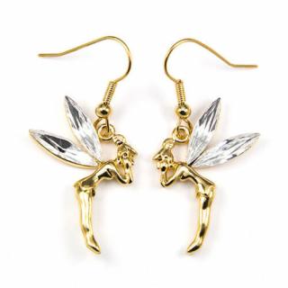 Pixie Swarovski kristályos fülbevaló - Arany színű