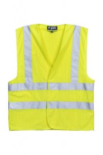 Coverguard Hoder Hi-Viz Sárga Multirisk Láthatósági Mellény Korlátozott Lángterjedésű L/XL