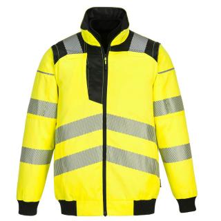 Portwest PW3 Hi-Vis 3-in-1 Pilóta kabát Sárga/Fekete