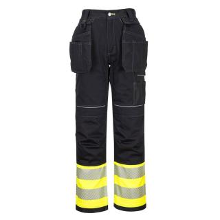 Portwest PW307 PW3 Hi-Vis Class 1 Holster Nadrág Sárga-Fekete