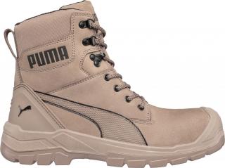 Puma Conquest Stone High S3 CI HI HRO SRC Védőbakancs Homok