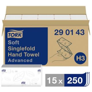 Tork Soft Singlefold  H3 kéztörlő